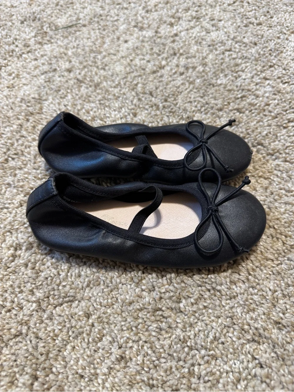 6 1/2 Toddler Girl’s Black Ruby & Bloom ballet flats